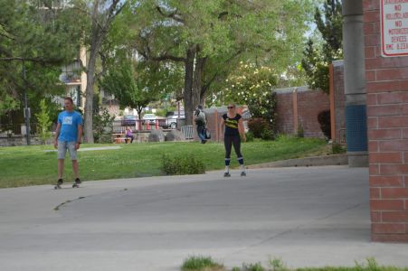 Some locals were unaware of the city's 5;30 p.m. curfew following a night of riots in downtown Reno. Image: Jeri Davis