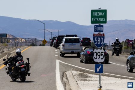 Highway 395 in Reno, Nev.
