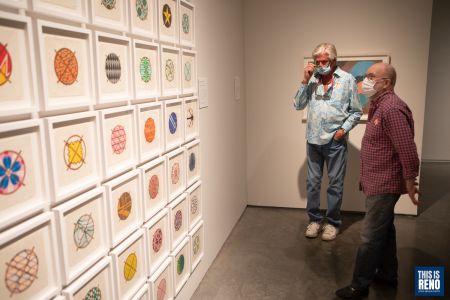 The Nevada Museum of Art reopened June 20 for a community day. Image: Isaac Hoops