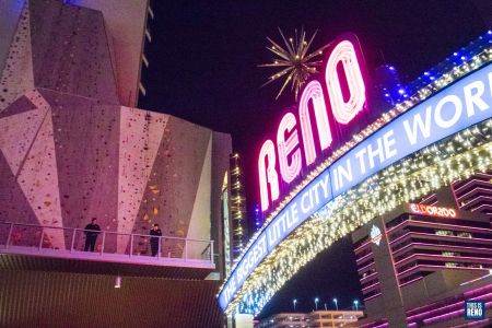 New Year's Eve in downtown Reno, January 31, 2019.