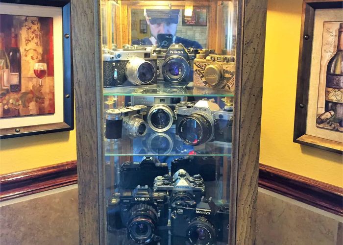 cameras in cabinet