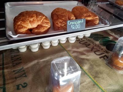 Croissants at The Mug Shot Coffee & Eatery