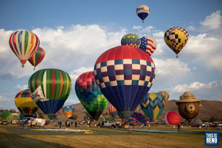 The media preview day of the 2021 Great Reno Balloon Race on Sept. 9, 2021 in Reno, Nev.