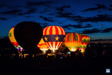 The Great Reno Balloon Race on Sept. 11, 2021 in Reno, Nev.